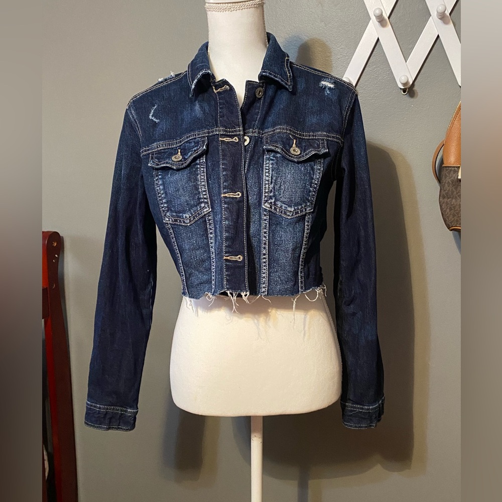 Arizona Jean Company Dark Blue Denim Jacket